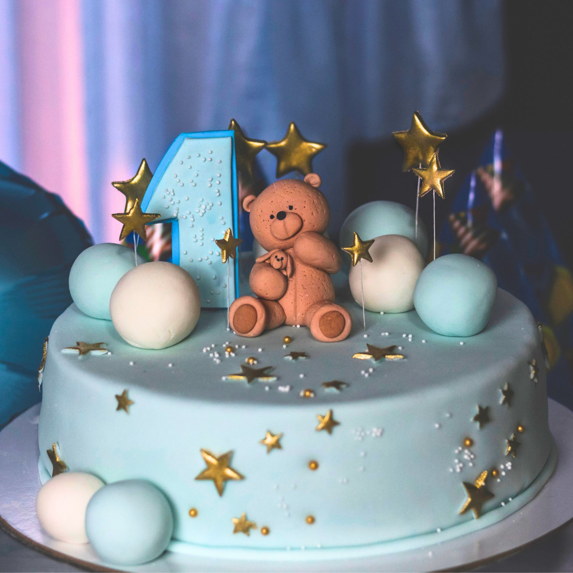 Eerste verjaardag thema Teddy Bear