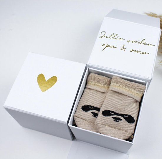 Zwangerschap aankondigen Opa en Oma