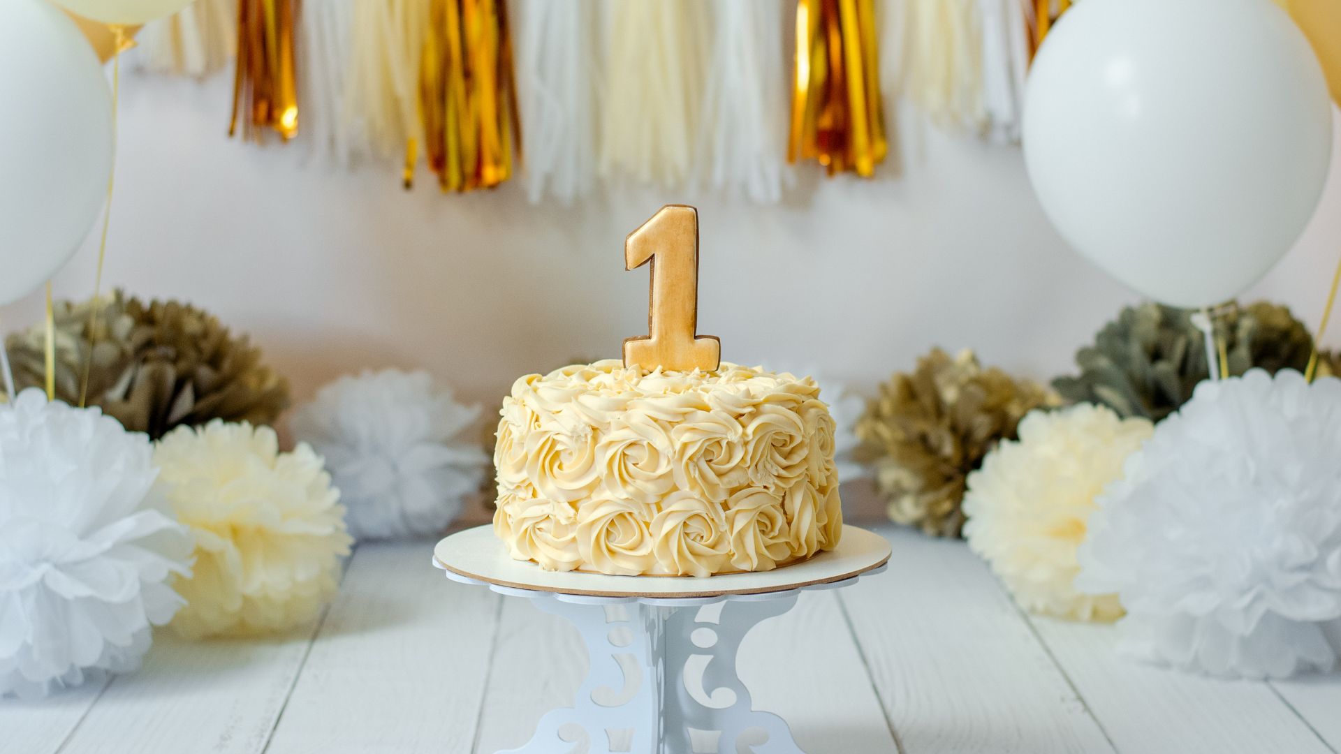 Eerste verjaardag thema Eucalyptus & Mint