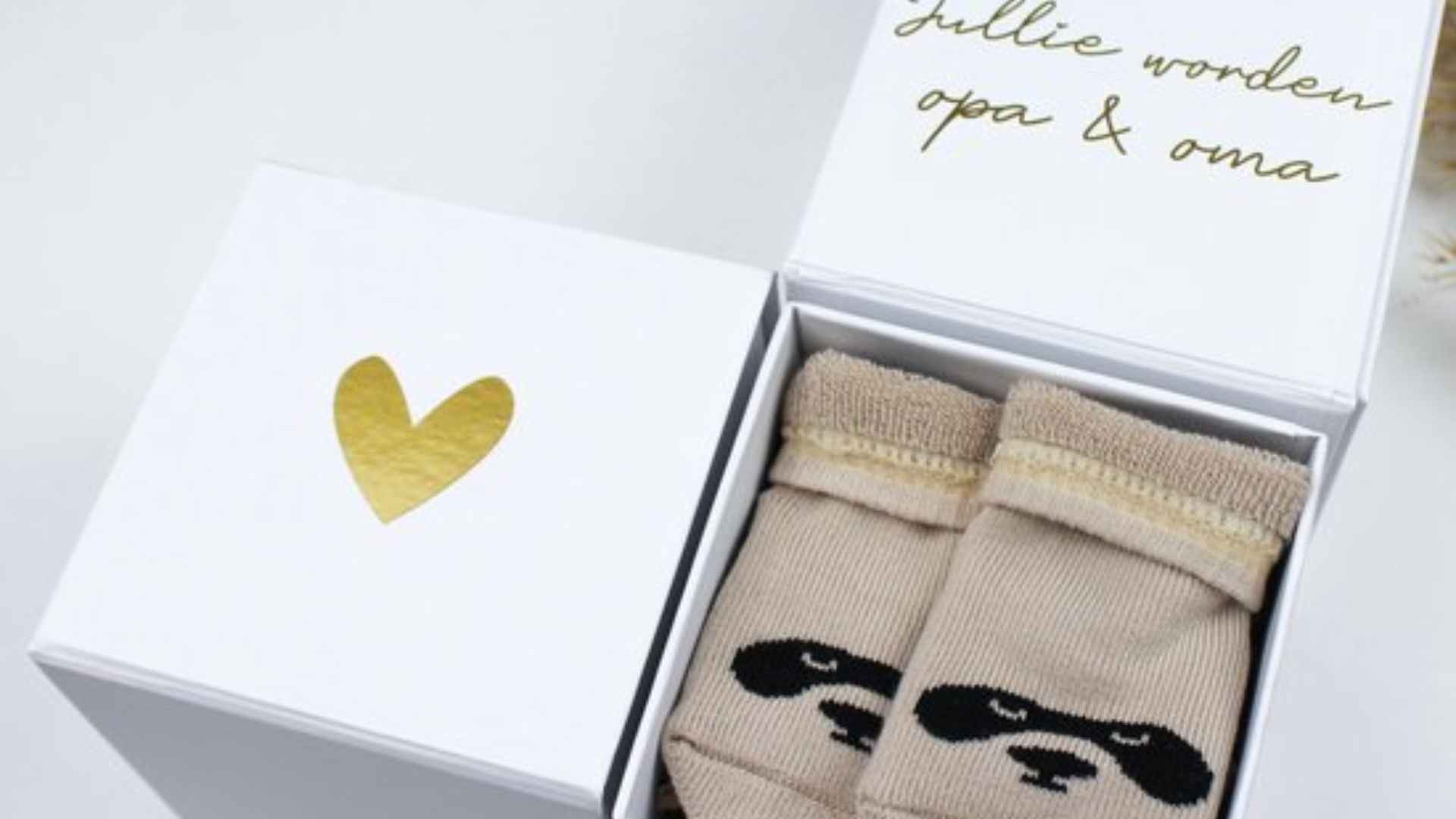 Zwangerschap aankondigen Opa en Oma